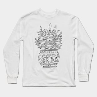 Potted Fern Long Sleeve T-Shirt